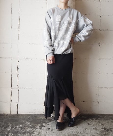 Right House Pattern  Sweat  GR