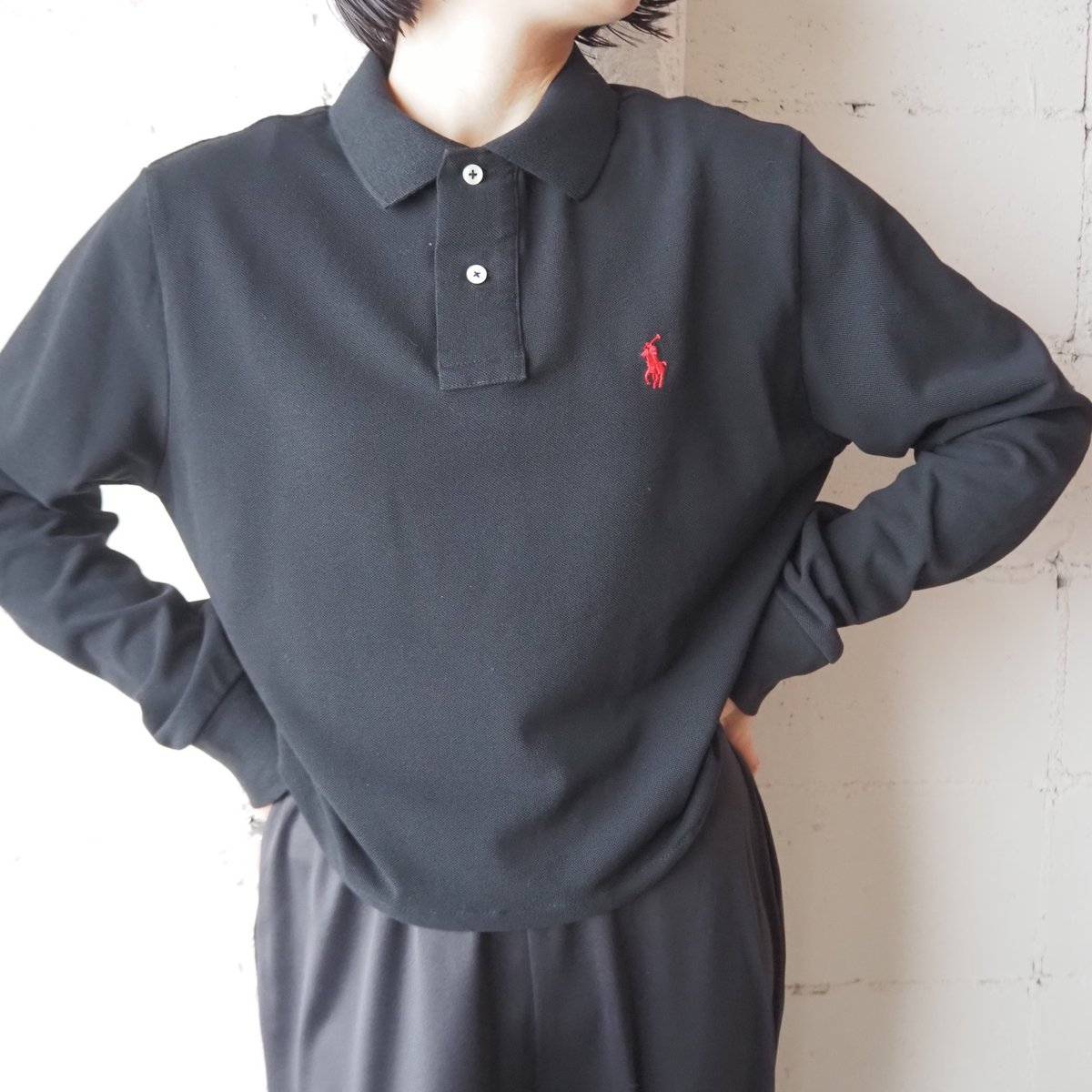 REMAKE Ralph Lauren Short Polo Shirt BK | Orfeo