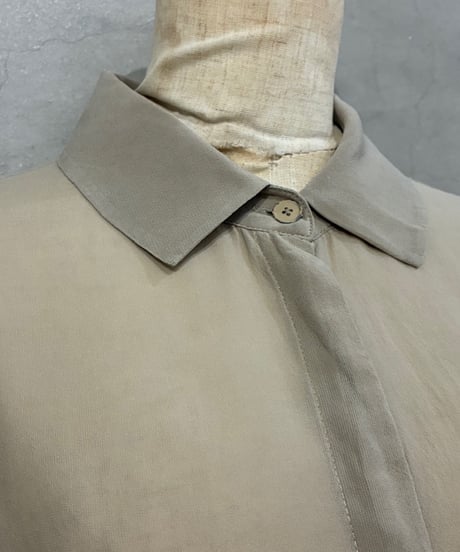 T by ALEXANDER WANG Silk Shirt Dress BE