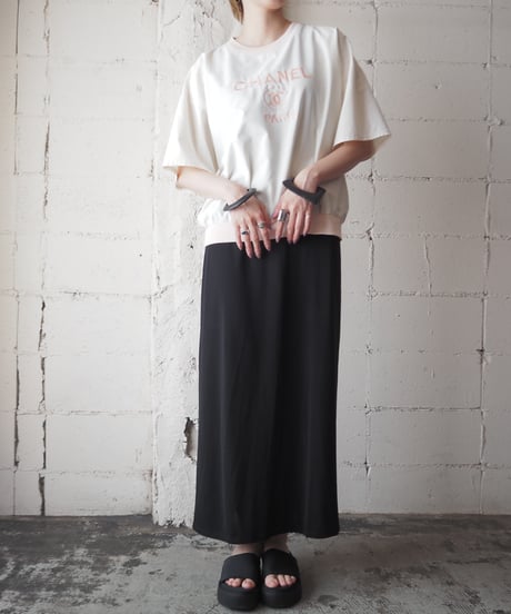 CHANEL Logo Embroidery Tops LPI