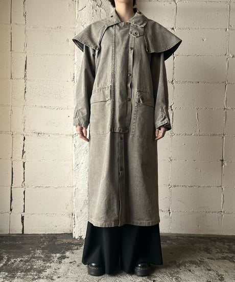Removable Denim Duster Coat GR