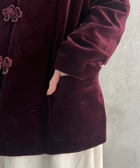 Velour China Jacket BUR