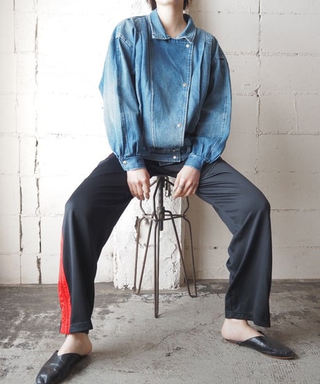 Double Breasted Denim Jacket BL