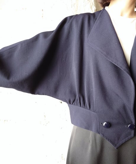1960-1970's Dolman Sleeve Short Jacket NV