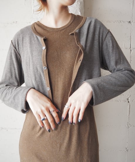 robe de chambre COMME des GARÇONS Double Face Cutsewn Dress KAGR