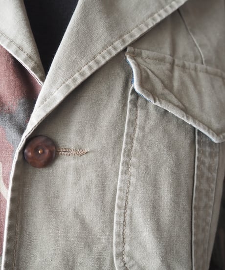 POLO RALPH LAUREN Crazy Pattern Military Jacket KA