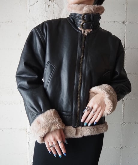 Boa Liner Leather Jacket BRBE