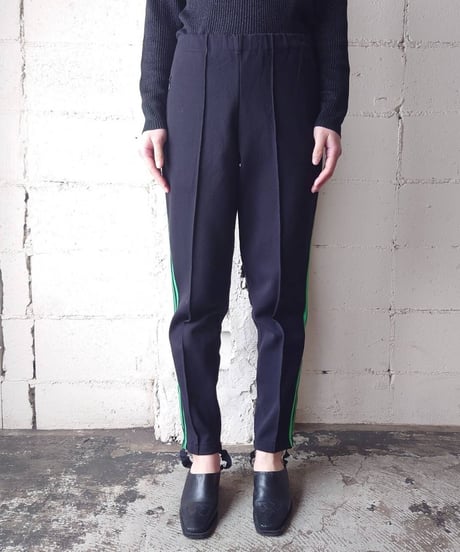 Zip Up Track Pants BKGN