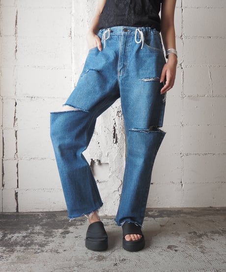 REMAKE carhartt Crashed Denim BL
