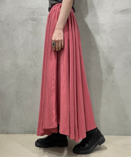 Silk Flared Easy Skirt PI