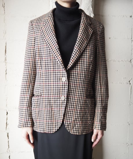 Glen Check Tailored Jacket BEBK