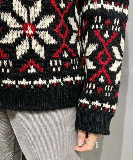 Nordic Pattern Knit BKRE