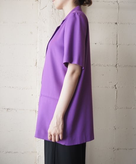 Short Sleeve Jacket PUR