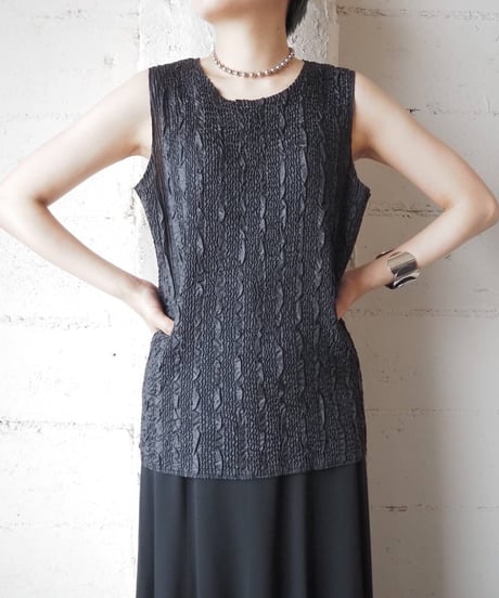 N/S Shirring Cutsewn BK