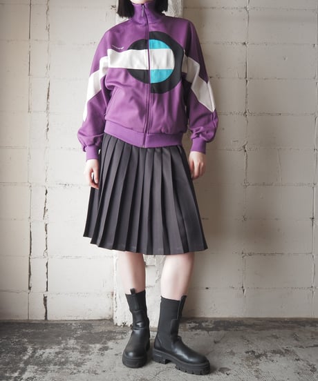 adidas Circle Design Track Jacket PURWHBK