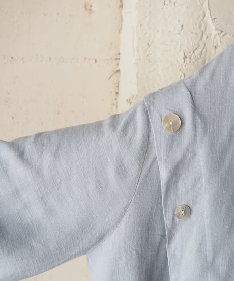 Wide Silhouette Button Design Rayon Shirt LBL