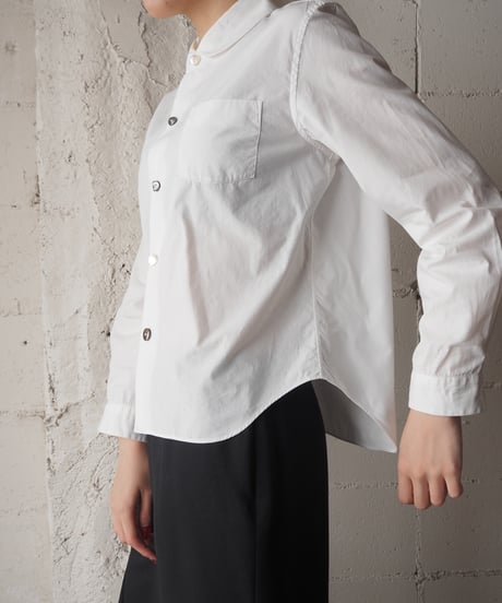 tao COMME des GARÇONS Round Collar Shirt WH