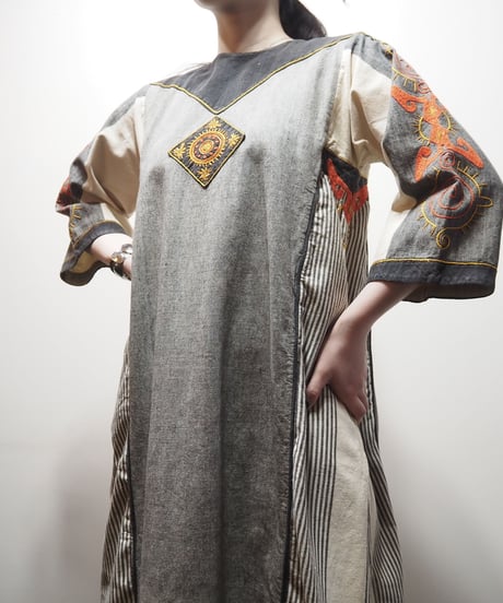 Embroidery Mexican Dress GRIV