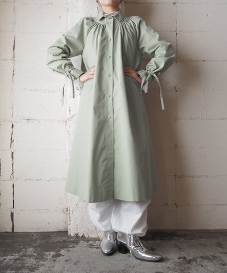 Gather A Line Long Coat LGN