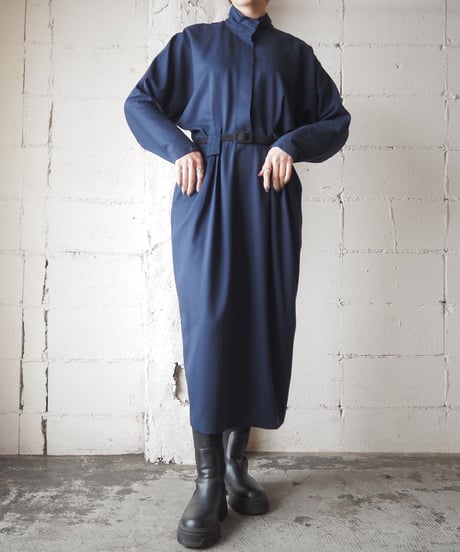 Collar Design Dolman Sleave Dress NV