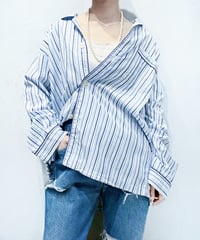リース　Brooks Brothers Stripe Pajama Shirt LBLWH
