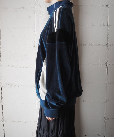 Christian Dior Velour Track Jacket GN WH BK