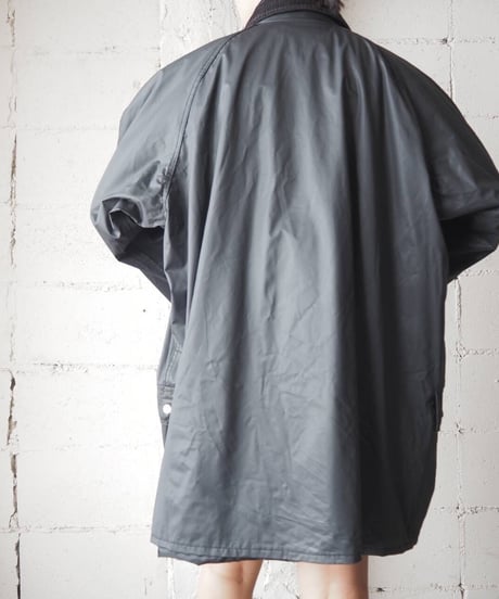 Corduroy Collar Fireman Jacket BK