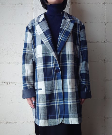 Check Tailored Jacket NVWH