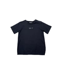 agnes b Shoulder Button Tee BK