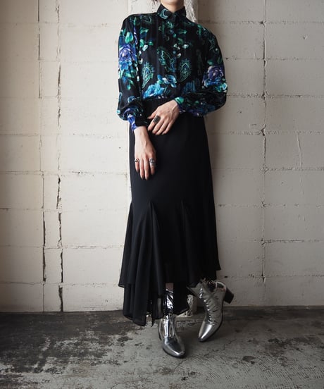 Hem Design Easy Skirt BK