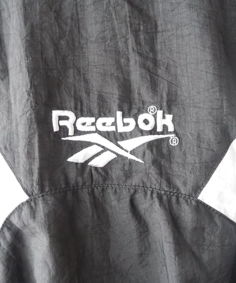 Reebok Nylon Zip up Jacket BKWHBL