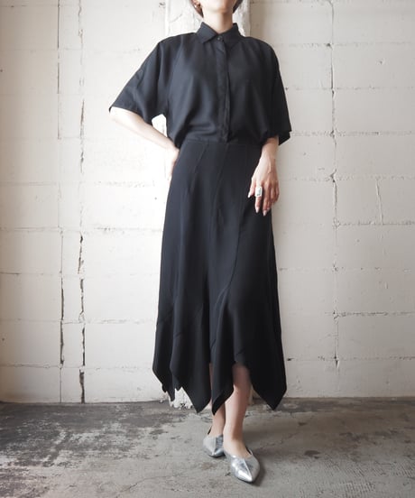 s/s Rayon Shirt BK