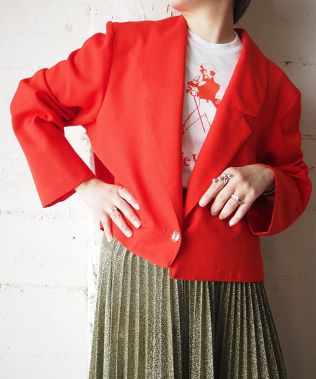 Short Easy Tailored Jacket RD