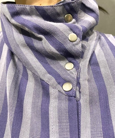 Design Stripe Blouse PUR