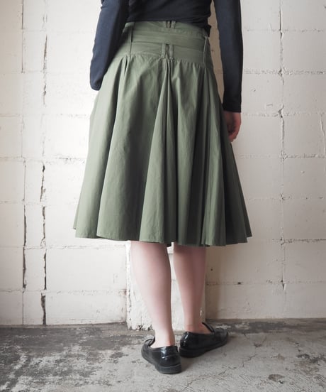 Desigual Belted Midi Flared Skirt KA