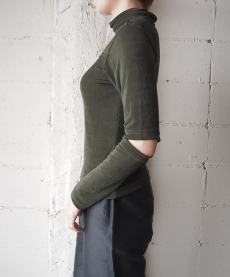 Cutout Design Spandex Cutsewn KA