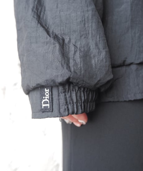 Christian Dior Stand Collar Nylon Jacket BLPURBK