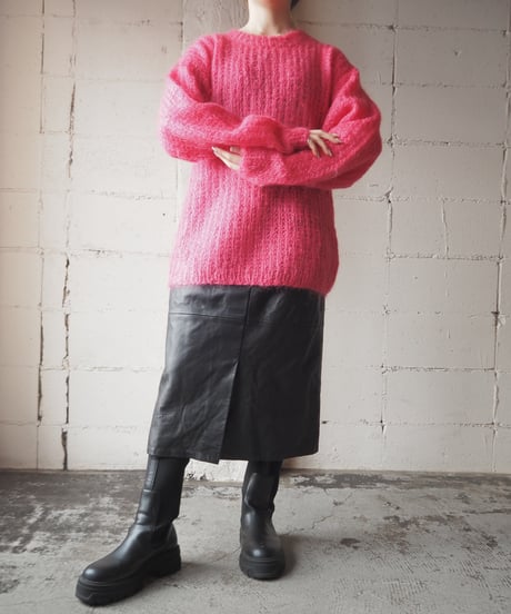 Crew Neck Loose Knit PI