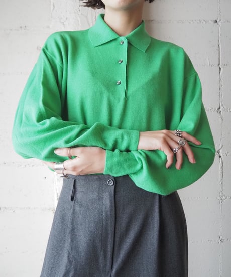 Basic Polo Knit GN