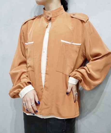 Bicolor Design Blouse ORIV