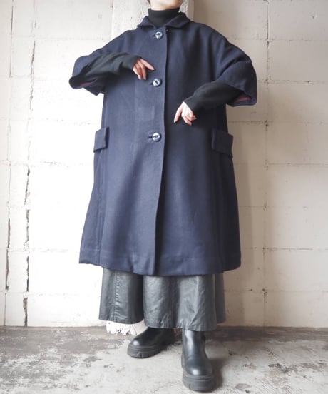 1950~60's Vintage Wide Silhouette Coat NV