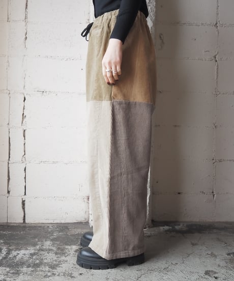 Remake Corduroy Wide Easy BE