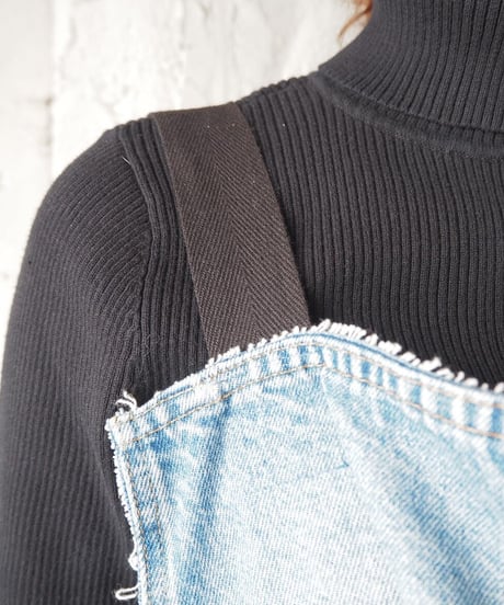 ORFEO Denim Vest Vest BL