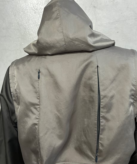 GYAKUSOU NIKE UNDERCOVER Removal Sleeve Zipup Jacket GR DGR