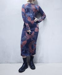 Desigual Botanical Pattern Dress NVRE