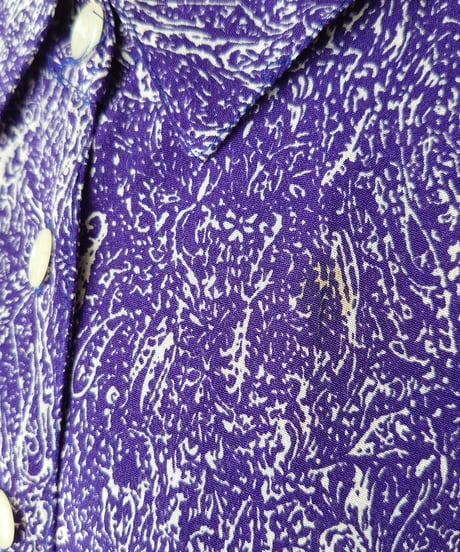 Paisley Pattern Rayon Dress PUR