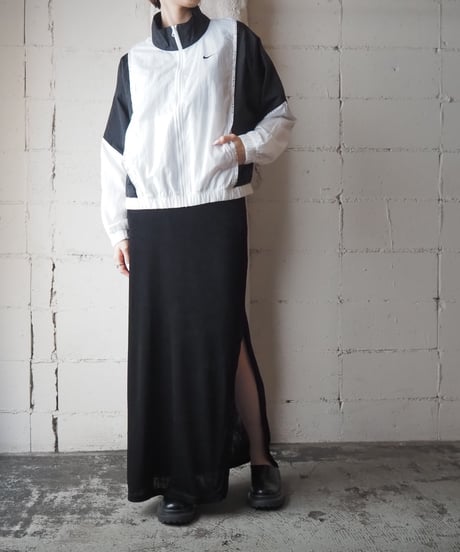 NIKE Bicolor Nylon Jacket WHBK