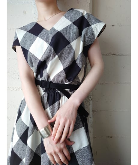 Vintage Check Dress BKWH