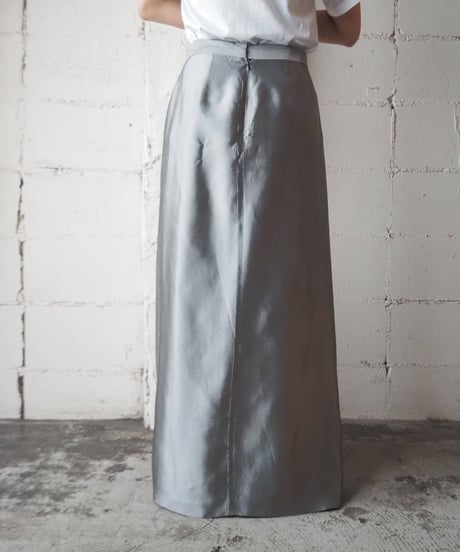 Satin Long Skirt SV