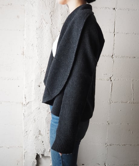 MaxMara Shawl Collar Short Bolero GRY